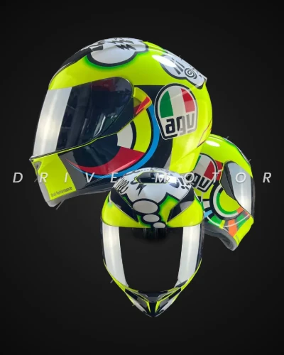 CASCO AGV K3 SV ROSSI MISANO 2011
