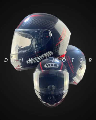 CASCO YOHE Speed" Negro/Carbono