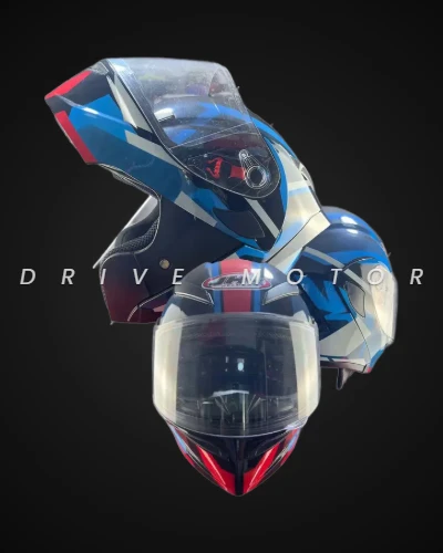 CASCO JHM Hexagon Azul