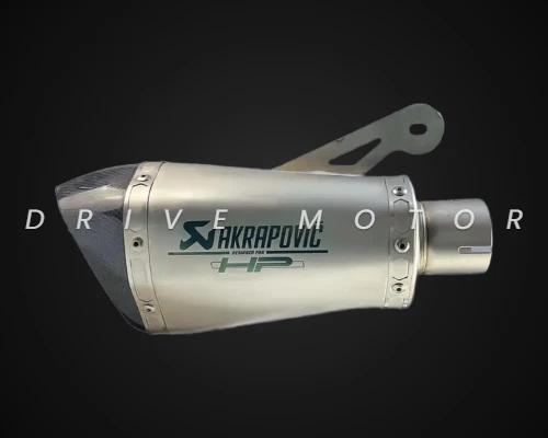 AKRAPOVIC DISEÑO: TITANIO PUNTA FIBRA DE CARBONO