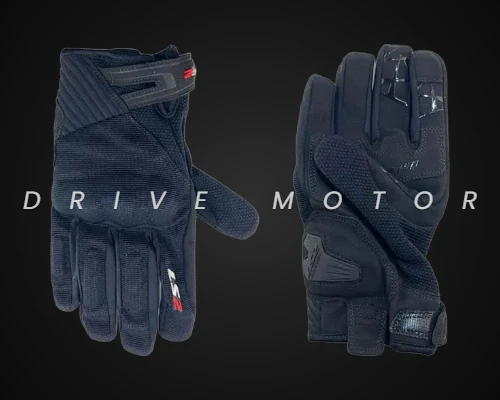 LS2 DART 2 MAN GLOVES BLACK