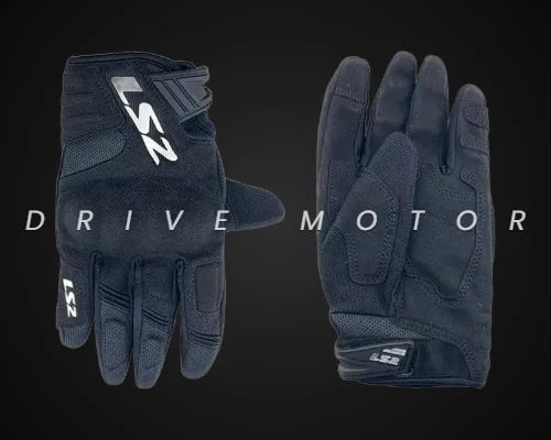 LS2 SILVIA MAN GLOVES BLACK