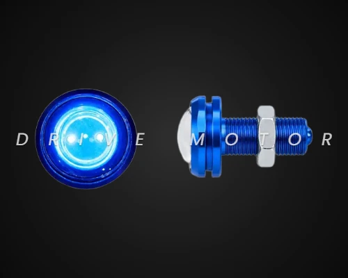 OJOS DE AGUILA LED CON ESTORBO - COLOR AZUL
