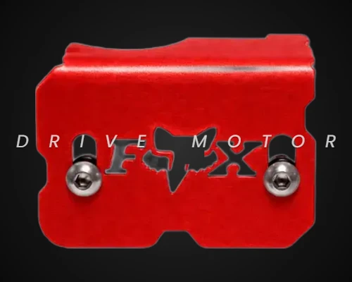 PROTECTOR BOMBA DE FRENO PARTE DELANTERA - UNIVERSAL - FOX - ROJO