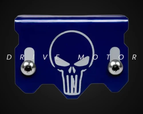 PROTECTOR BOMBA DE FRENO PARTE DELANTERA - UNIVERSAL SKULL - AZUL