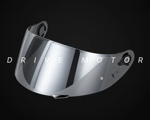 VISOR PANORÁMICO CASCO ABATIBLE SOMAN - PLATEADO