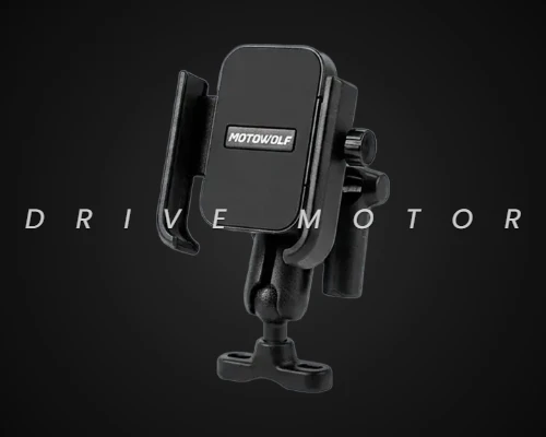 PORTA CELULAR CON CARGADOR FIJACIÓN PARA TIMÓN