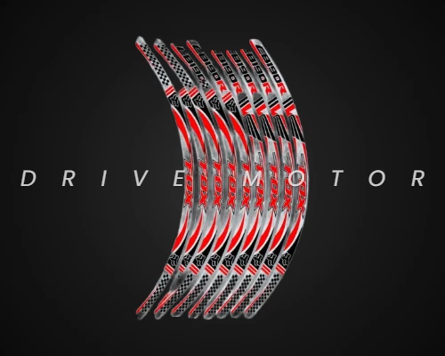 CINTAS REFLECTIVAS PARA ARO - DISEÑO HONDA CB 190R
