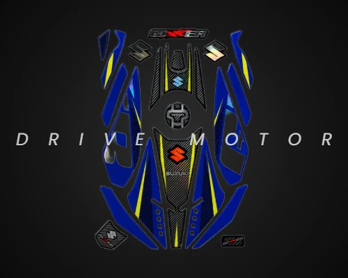 PROTECTOR EFECTO CAMALEÓN DISEÑO PARA SUZUKI GIXXER SF 2021