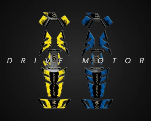 PROTECTOR DE TANQUE PARTE CENTRAL - DISEÑO PULSAR RS 200