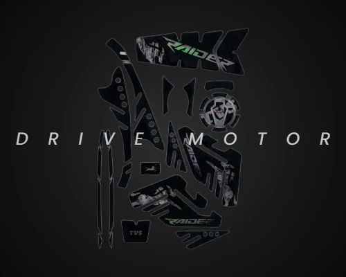 PROTECTOR EFECTO CAMALEÓN DISEÑO PARA TVS RAIDER 125