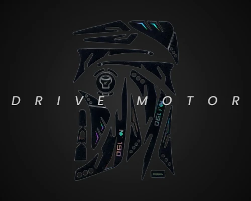 PROTECTOR EFECTO CAMALEÓN DISEÑO PARA HONDA NX 190